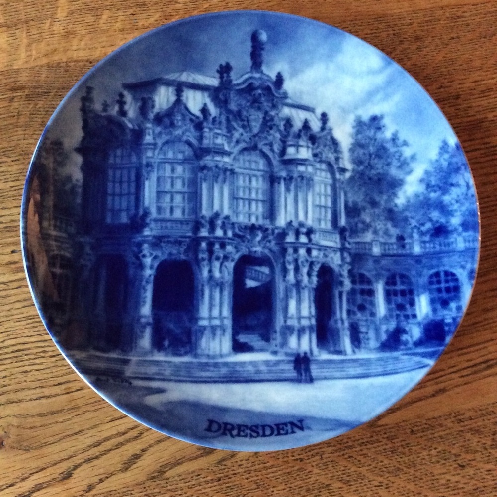 Kaiser Porzellan Dresden plate